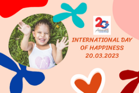 INTERNATIONAL DAY OF HAPPINESS - March 20, 2023 - NGÀY CỦA YÊU THƯƠNG!